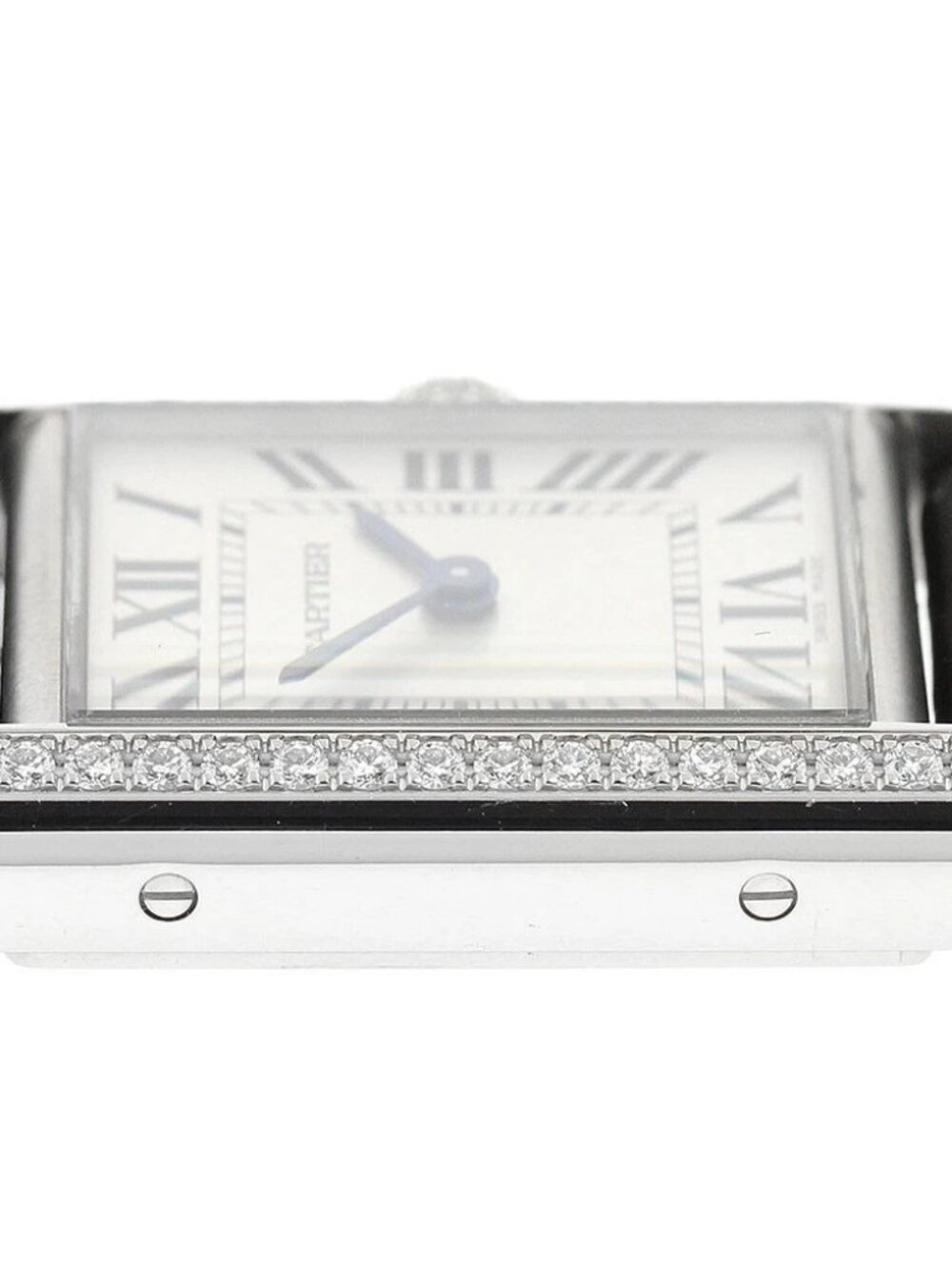 CARTIER tank mast SM W4TA0016 Diamond Bezel Quartz Ladies Watch_960905 - Picture 7 of 7